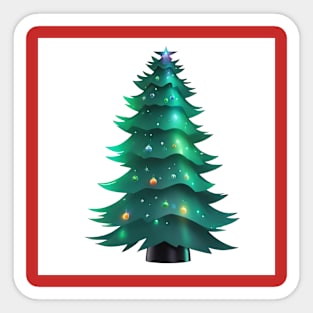 Christmas tree Sticker